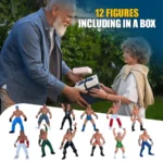 Mini WWE Wrestling Ring Toys With 12 figures Set - Image 6