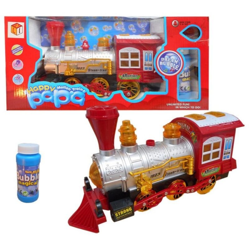 Kids bubble steam train SADMAX