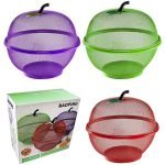 apple shaped fruit basket