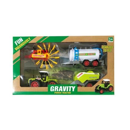 Toy Tractor and Trailer