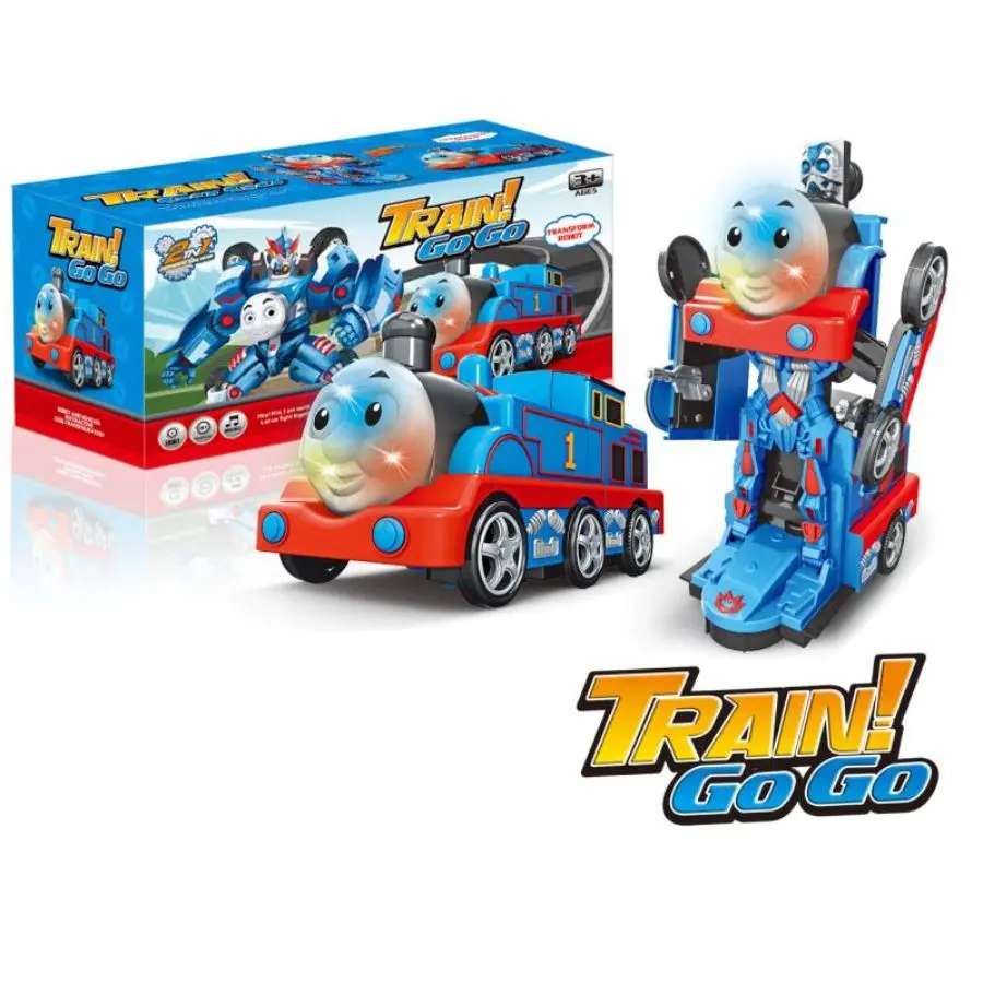 Best 2023- Transforming Robot Train for Kids