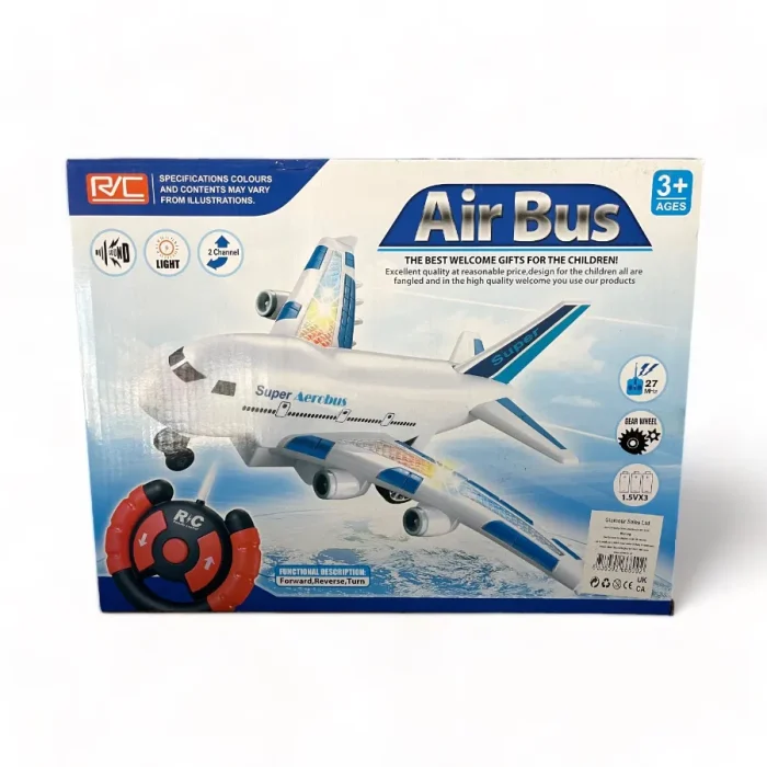 Remote Control RC Aeroplane Toy 2 Channel Airbus