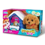 Puppies-Plush-in-Pet-Carrier-with-Walking-Husky-Dog-Toy-Play.