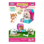 Puppies-Plush-in-Pet-Carrier-with-Walking-Husky-Dog-Toy-Playset.