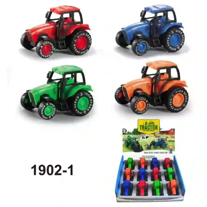 Pull Back Toys Tractor
