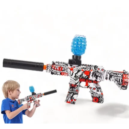 gel blaster with silencer