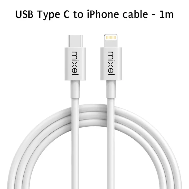 usb type c to iphone cable