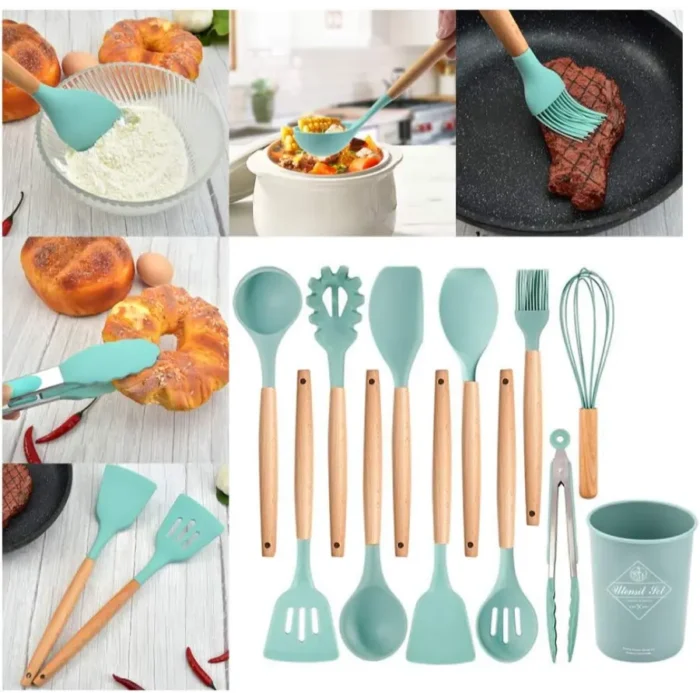 silicone cooking tools set 2