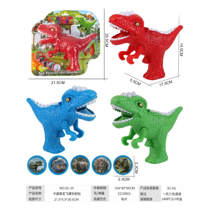 Dinosaur launcher toy