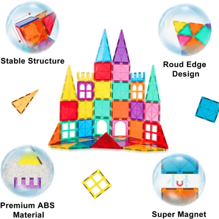 MagnaTiles Structures Classic Set toy1