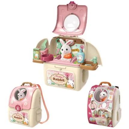 Adventure Backpack With Rabbit Toy