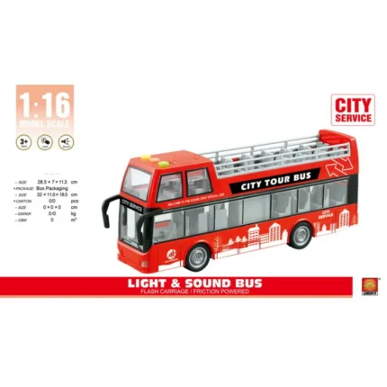 double decker bus toy