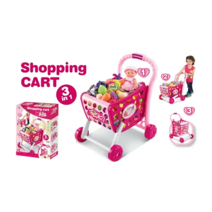 3-in-1-Kids-Shopping-Cart