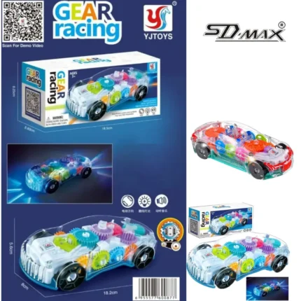 TRANSPARENT GEAR car