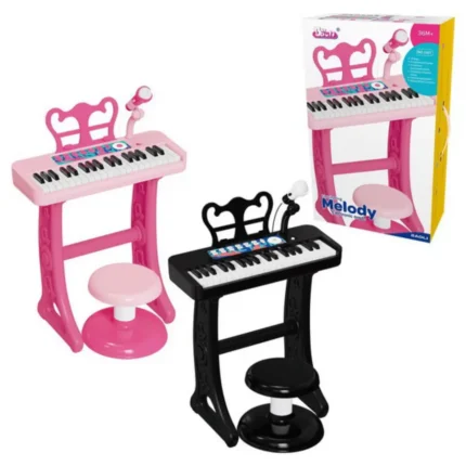 toy piano with microphone