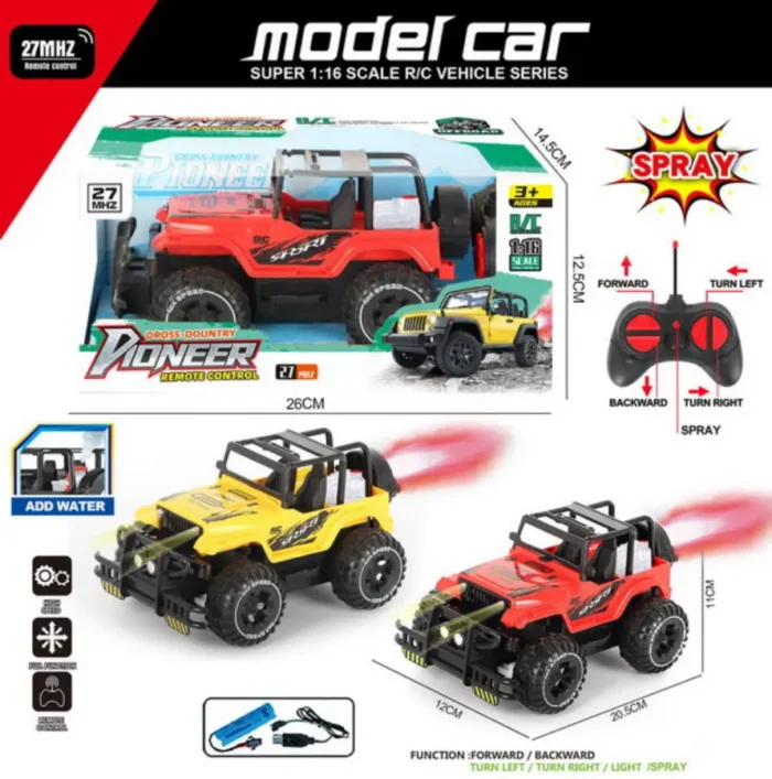 4 Channel Remote Control Car