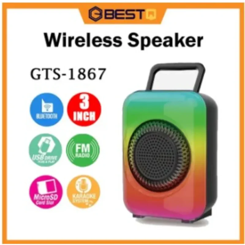 Flame Light Wireless Speaker,