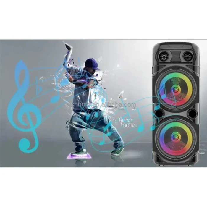 Party Wireless Bluetooth Dual Speaker Box,