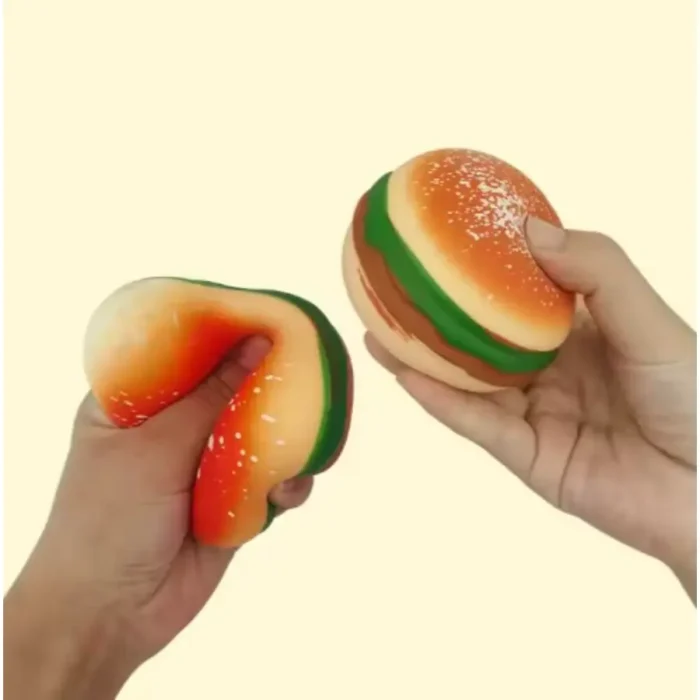 Realistic Hamburger Hand-Held Toy,