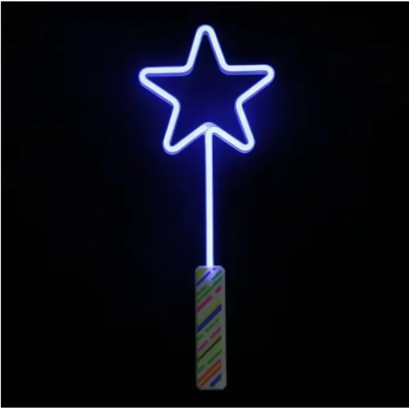 Flashing Light Up Star Wand