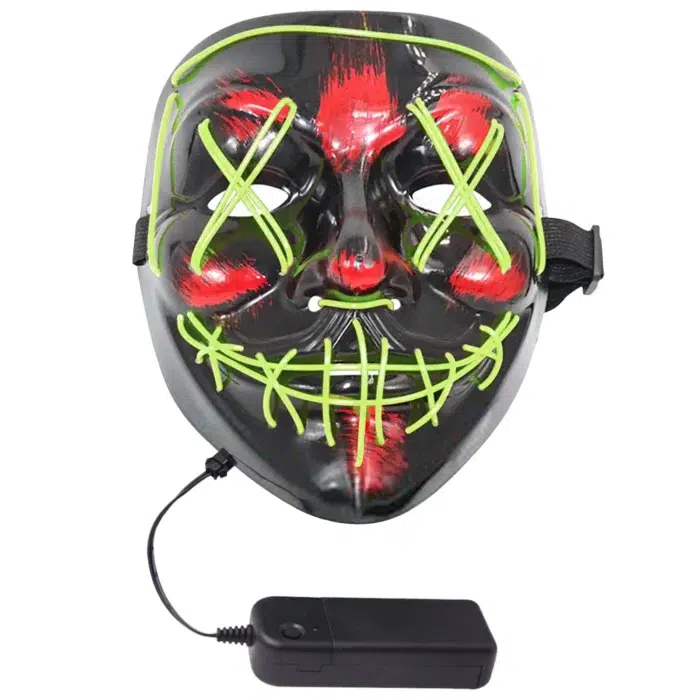 Led Halloween Scary Mask