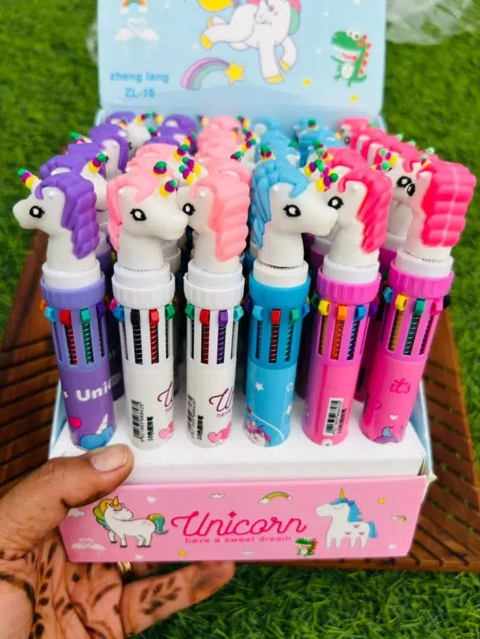 Unicorn colors pen