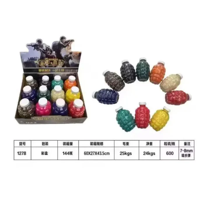 Grenade Shape bottle Toy