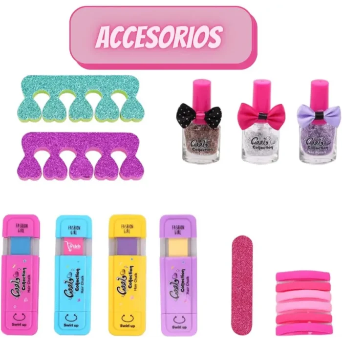 Makeup and hair styling toy for kids