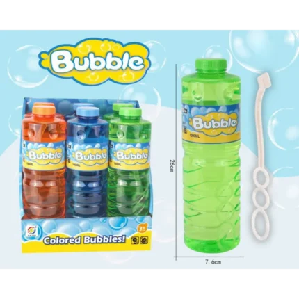 Colored Bubbles Bottle