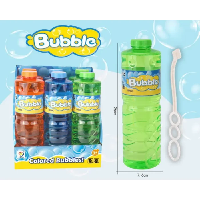 Colored Bubbles Bottle