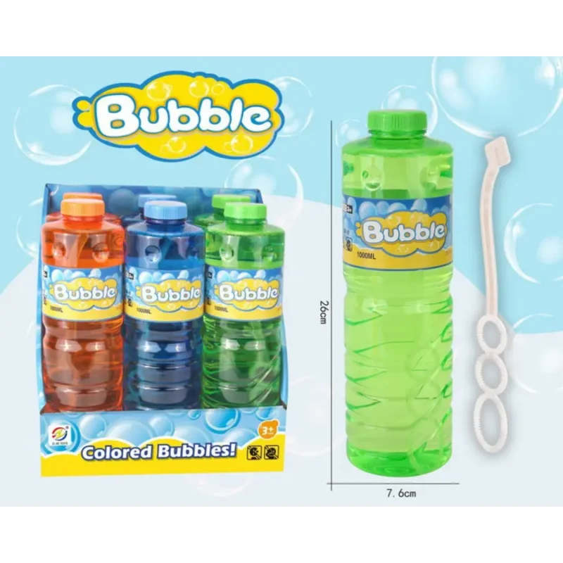 Colored Bubbles Bottle