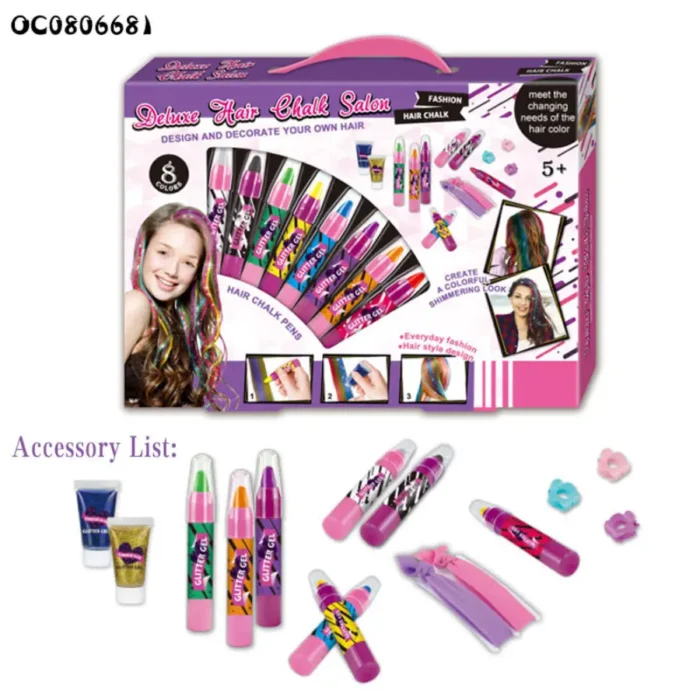 Children's makeup and hair accessories,