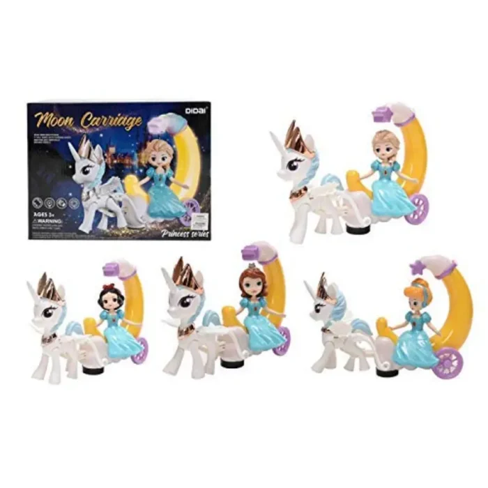 Moon Carriage Car with Lights & Sounds for Kids,