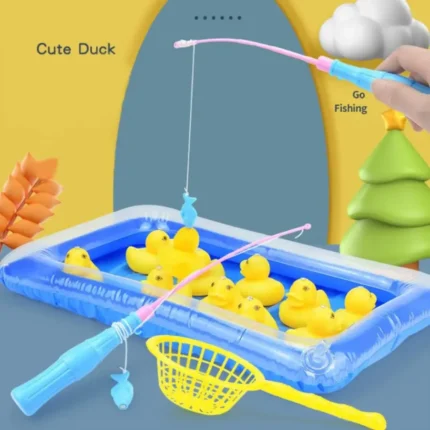 Plastic Bath Duck Fishing