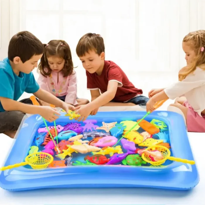 Rotating Fishing Pond Toy