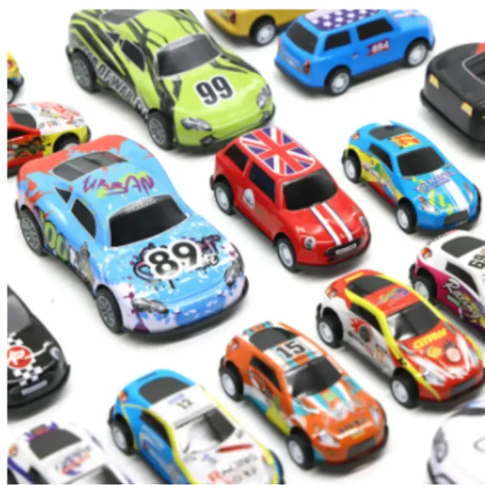 Metal toy cars,