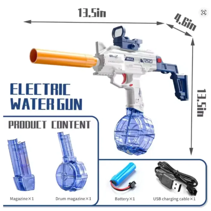 Electric Toy Rifle with Lights and Sound,