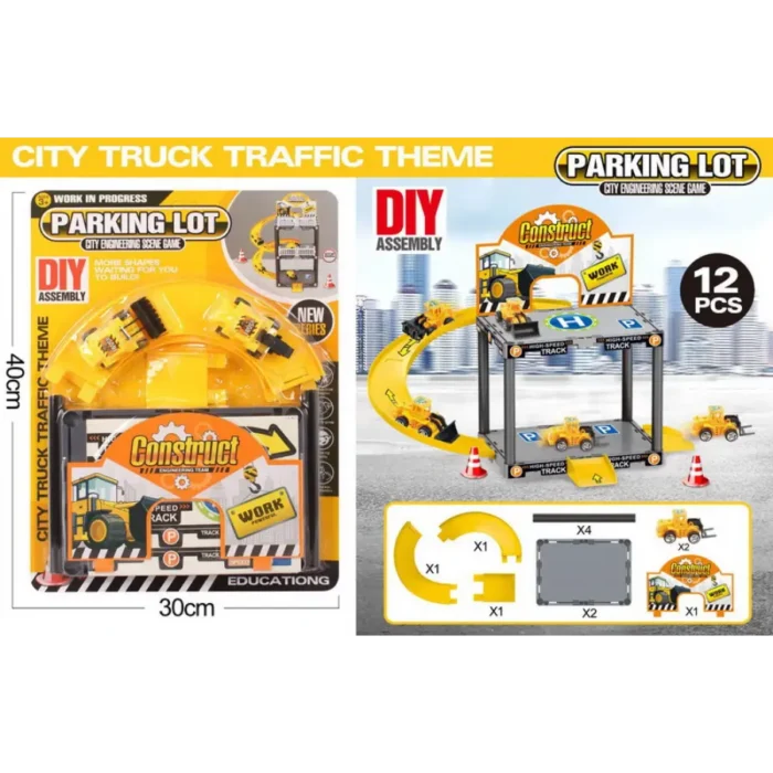 Garage Game Toys Parking Lot