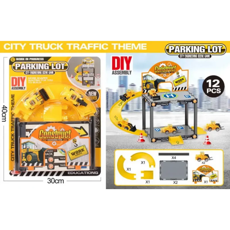 Garage Game Toys Parking Lot