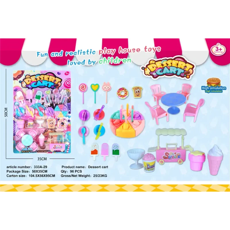 dessert set toy