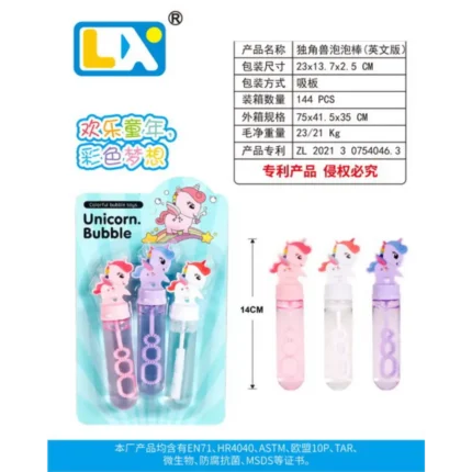 Unicorn Bubbles Party