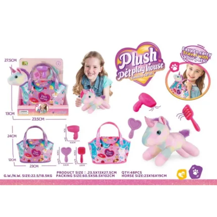 Plush Pet Play Bag