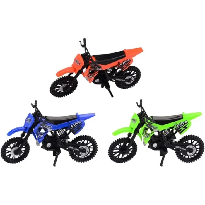 Realistic motocross bike collectible,
