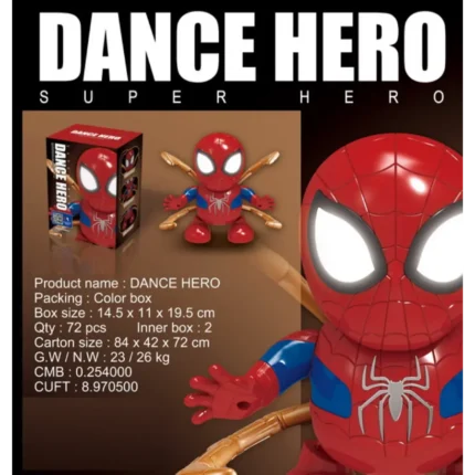 Dancing Hero Spiderman Toy