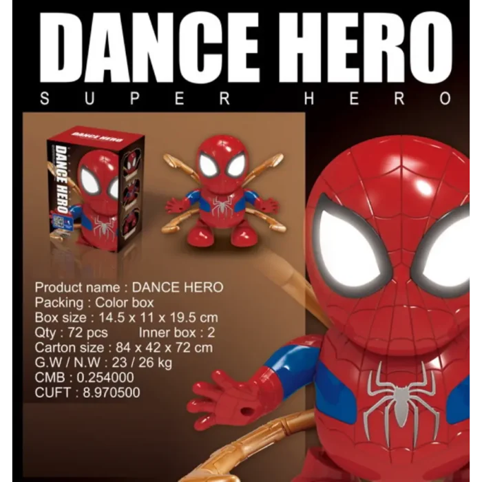 Dancing Hero Spiderman Toy
