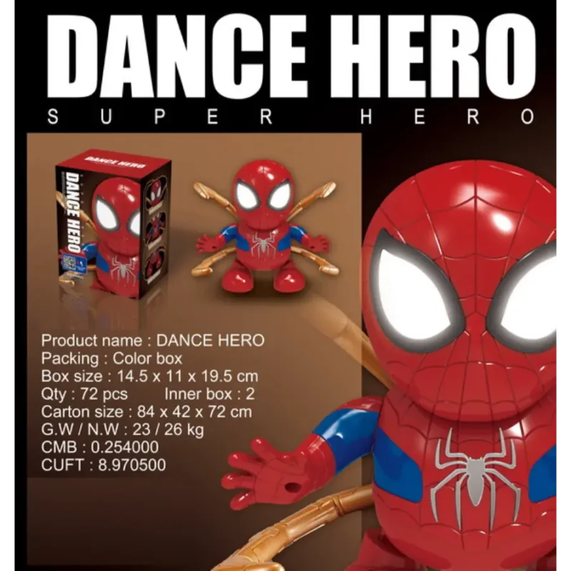Dancing Hero Spiderman Toy