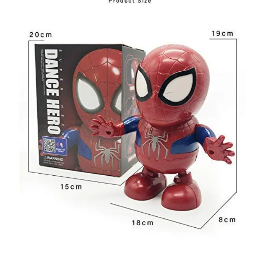 Marvel character dancing robot toy for kids
