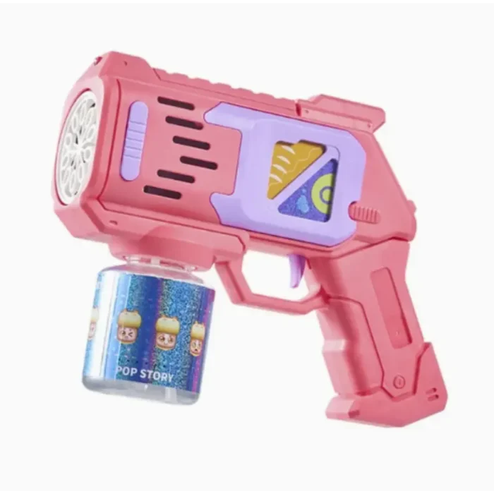 Electric Bubble Gun Machine for Kids – Automatic Bubble Blower Toy with Lights | SDMAX - Image 3