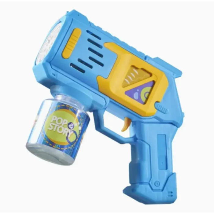Electric Bubble Gun Machine for Kids – Automatic Bubble Blower Toy with Lights | SDMAX - Image 2