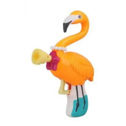 Flamingo bubble machine toy,